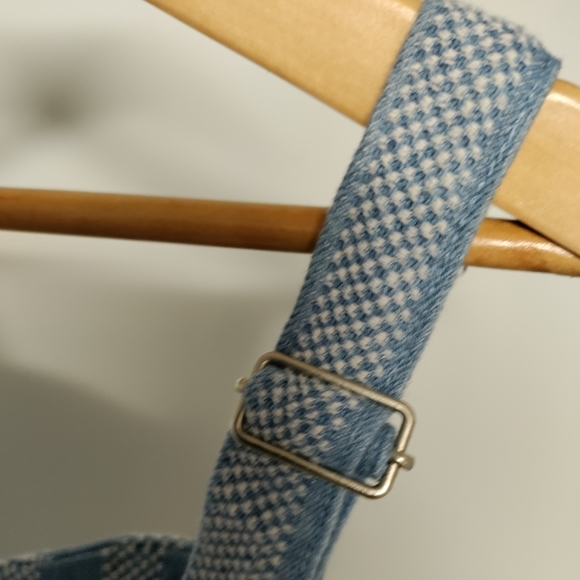 🆕Umgee | Striped Denim Dress Size Medium - Picture 8 of 16